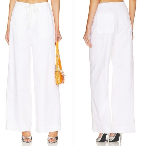 Pants - Superdown Annael White Cotton Pants NWOT